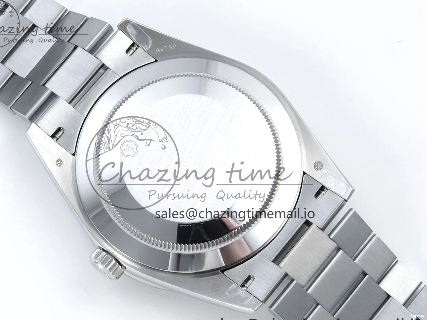 on QF 40 Edition Bracelet (Gain 1:1 DayDate Black V5 Best A2836 Crystal SS Bezel Dial Diamonds President Weight) 0315